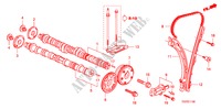 NOKKENAS/NOK KETTING(L4) voor Honda ACCORD 2.4 EX 2 deuren 5-traps automatische versnellingsbak 2011