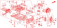 OLIEPOMP(L4) voor Honda ACCORD 2.4 EX 2 deuren 5-traps automatische versnellingsbak 2011