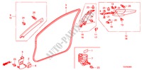 PILAAR AFWERKING voor Honda ACCORD V6 EXG 2 deuren 5-traps automatische versnellingsbak 2011