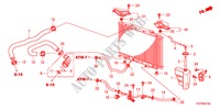 RADIATOR SLANG/RESERVETANK(L4) voor Honda ACCORD 2.4 EX 2 deuren 5-traps automatische versnellingsbak 2010