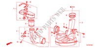 RESONATOR KAMER(V6) voor Honda ACCORD V6 EX 2 deuren 5-traps automatische versnellingsbak 2011