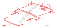 SCHUIFDAK KOMPONENTEN voor Honda ACCORD V6 EX 2 deuren 5-traps automatische versnellingsbak 2010
