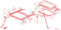 SCHUIFDAK voor Honda ACCORD 2.4 EXG 2 deuren 5-traps automatische versnellingsbak 2011
