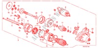 STARTMOTOR(DENSO)(L4) voor Honda ACCORD 2.4 EX 2 deuren 5-traps automatische versnellingsbak 2011