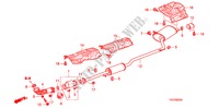 UITLAATPIJP(L4) voor Honda ACCORD 2.4 EX 2 deuren 5-traps automatische versnellingsbak 2011