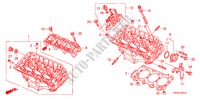 VOOR CILINDER HOOFD(V6) voor Honda ACCORD V6 EXG 2 deuren 5-traps automatische versnellingsbak 2011