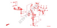 VOOR KNOKKEL voor Honda ACCORD 2.4 EX 2 deuren 5-traps automatische versnellingsbak 2009