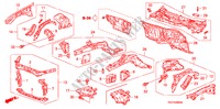 VOOR SCHOT/DASHBOARD voor Honda ACCORD V6 EX 2 deuren 5-traps automatische versnellingsbak 2011