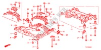 VOOR SUB FRAME/ACHTER BALK voor Honda ACCORD V6 EX 2 deuren 5-traps automatische versnellingsbak 2011