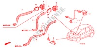 AIRCONDITIONER (SENSOR/AUTO AIR CONDITIONER) voor Honda JAZZ 1.4 LS 5 deuren 5-versnellings handgeschakelde versnellingsbak 2009