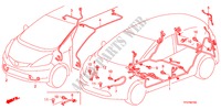 BEDRADINGSBUNDEL(LH) (1) voor Honda JAZZ 1.4 LS 5 deuren 5-versnellings handgeschakelde versnellingsbak 2009