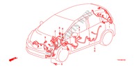 BEDRADINGSBUNDEL(LH) (2) voor Honda JAZZ 1.4 LS 5 deuren 5-versnellings handgeschakelde versnellingsbak 2009