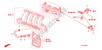 ONTLUCHTER PIJP voor Honda JAZZ 1.4 LS 5 deuren 5-versnellings handgeschakelde versnellingsbak 2009