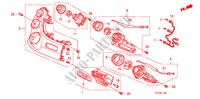 VERWARMING REGELAAR(LH) voor Honda JAZZ 1.2 SE   TEMP TIRE 5 deuren 5-versnellings handgeschakelde versnellingsbak 2009