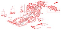 VLOERMAT voor Honda JAZZ 1.4 LS 5 deuren 5-versnellings handgeschakelde versnellingsbak 2009