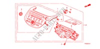 AUDIO UNIT(RH) voor Honda JAZZ 1.4 ES 5 deuren 5-versnellings handgeschakelde versnellingsbak 2010