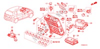 BEDIENINGSEENNEID(CABINE)(1)(LH) voor Honda JAZZ 1.4 LSSH 5 deuren intelligente transmissie IMT 2010
