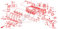 INLAAT SPRUITSTUK voor Honda JAZZ 1.4 LSS  TEMP TIRE 5 deuren intelligente transmissie IMT 2010