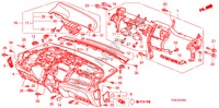INSTRUMENTEN PANEEL(LH) voor Honda JAZZ 1.4 LSS  TEMP TIRE 5 deuren intelligente transmissie IMT 2010