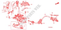 KEUZEHENDEL voor Honda JAZZ 1.5 EXT 5 deuren 5-traps automatische versnellingsbak 2010