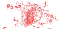 KOPPEL CONVERTER HUIS voor Honda JAZZ 1.5 EXE 5 deuren 5-traps automatische versnellingsbak 2010