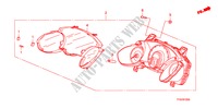 METER voor Honda JAZZ 1.4 ES 5 deuren 5-versnellings handgeschakelde versnellingsbak 2010