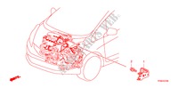 MOTOR DRAAD BUNDEL STANG voor Honda JAZZ 1.2 SE 5 deuren 5-versnellings handgeschakelde versnellingsbak 2010