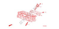 STEKKER BOVENSTE SPOEL voor Honda JAZZ 1.2 LSE 5 deuren 5-versnellings handgeschakelde versnellingsbak 2010