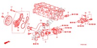 WATERPOMP voor Honda JAZZ 1.4 ES 5 deuren 5-versnellings handgeschakelde versnellingsbak 2010