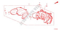 METER voor Honda JAZZ 1.4LSS 5 deuren 5-versnellings handgeschakelde versnellingsbak 2011