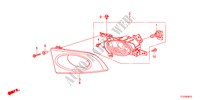 MISTLICHT(1) voor Honda JAZZ 1.5EX 5 deuren 5-traps automatische versnellingsbak 2011