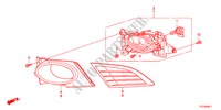 MISTLICHT(2) voor Honda JAZZ 1.5LSPO 5 deuren 5-versnellings handgeschakelde versnellingsbak 2011