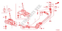 OVERSCHAKELHENDEL(MT) voor Honda JAZZ 1.4LSS 5 deuren 5-versnellings handgeschakelde versnellingsbak 2011