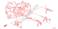 OVERSCHAKELVORK/OVERSCHAKELHOUDER(I SHIFT) voor Honda JAZZ 1.4EXHT 5 deuren intelligente transmissie IMT 2011