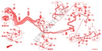 REMPIJP/SLANG(LH)(SCHIJF)(ABS) voor Honda JAZZ 1.2LSRE 5 deuren 5-versnellings handgeschakelde versnellingsbak 2011