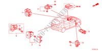 SCHAKELAAR(LH) voor Honda JAZZ 1.2LSRE 5 deuren 5-versnellings handgeschakelde versnellingsbak 2011