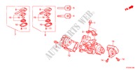 SLEUTEL CILINDER COMPONENTEN voor Honda JAZZ 1.4LSSH 5 deuren 5-versnellings handgeschakelde versnellingsbak 2011
