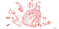 TRANSMISSIE HUIS(MT) voor Honda JAZZ 1.2SE 5 deuren 5-versnellings handgeschakelde versnellingsbak 2011