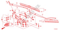 VOOR RUITESPROEIER(RH) voor Honda JAZZ 1.5EX 5 deuren 5-versnellings handgeschakelde versnellingsbak 2011