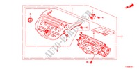 AUDIO UNIT(RH) voor Honda JAZZ 1.4EXT 5 deuren CVT versnellingsbak 2012