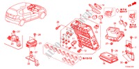 BEDIENINGSEENNEID(CABINE)(1)(LH) voor Honda JAZZ 1.4S 5 deuren CVT versnellingsbak 2012