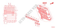 BEDIENINGSEENNEID(CABINE)(2) voor Honda JAZZ 1.4ES    TEMP TIRE 5 deuren CVT versnellingsbak 2012