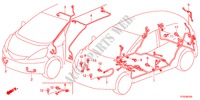BEDRADINGSBUNDEL(1)(LH) voor Honda JAZZ 1.4ES    TEMP TIRE 5 deuren CVT versnellingsbak 2012