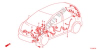 BEDRADINGSBUNDEL(2)(LH) voor Honda JAZZ 1.4ESH 5 deuren 5-versnellings handgeschakelde versnellingsbak 2012