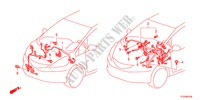 BEDRADINGSBUNDEL(3)(LH) voor Honda JAZZ 1.4ESH 5 deuren 5-versnellings handgeschakelde versnellingsbak 2012