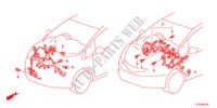 BEDRADINGSBUNDEL(3)(RH) voor Honda JAZZ 1.4ES 5 deuren 5-versnellings handgeschakelde versnellingsbak 2012
