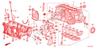 CILINDERBLOK/OLIEPAN(1.5L) voor Honda JAZZ 1.5EXT 5 deuren 5-traps automatische versnellingsbak 2012