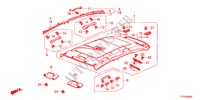 DAK VOERING voor Honda JAZZ 1.4S 5 deuren 5-versnellings handgeschakelde versnellingsbak 2012