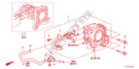 GAS HUIS voor Honda JAZZ 1.4LS    TEMP TIRE 5 deuren CVT versnellingsbak 2012