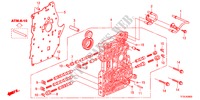 HOOFDKLEP BEHUIZING(5AT) voor Honda JAZZ 1.5LXE 5 deuren 5-traps automatische versnellingsbak 2012